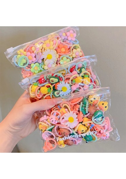 10/20 Adet/takım Yeni Sevimli Karikatür Bantlar Kızlar Elastik Saç Bantları Saç Aksesuarları Çocuklar Için Scrunchies Şapkalar Süsler Hediye (Yurt Dışından) fiyatları