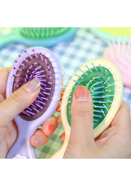 Sevimli Şeker Renk Kedi Pençe Yay Anti-Vida Saç Fırçası Tarak Masaj Taşınabilir Dolaşık Çözücü Ev Banyo Saç Fırçası Kadınlar Için Bebek Şeyler (Yurt Dışından) indirimleri