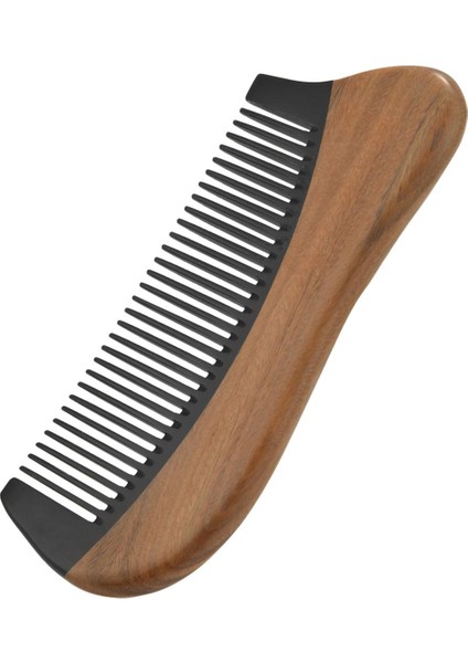 Doğal Yeşil Sandal Ağacı Saç Tarağı - Ahşap Tarak (Yeşil Sandal Ağacı) (Yurt Dışından)