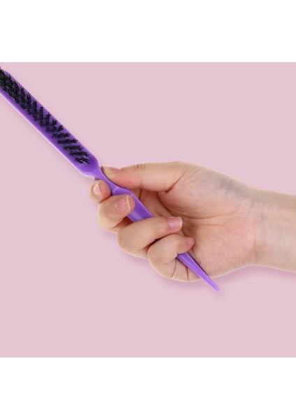 Üç Sıralı Saç Fırçaları Saç Şekillendirici Araçları Naylon Cepillo Para Cabello Escova De Cabelo Profissional Szczotka Wlosow Yapmak (Yurt Dışından) modelleri