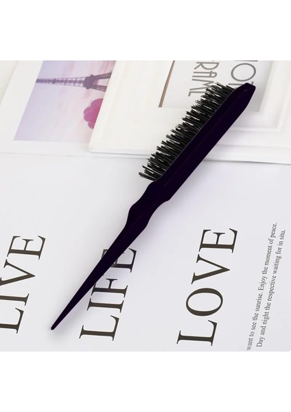 Üç Sıralı Saç Fırçaları Saç Şekillendirici Araçları Naylon Cepillo Para Cabello Escova De Cabelo Profissional Szczotka Wlosow Yapmak (Yurt Dışından) indirimleri