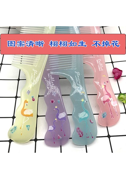 2tcu2 Aydınlık Tarak Bayan Uzun Saç Kırılması Kolay Değil Öğrenci Anti-Statik Tarak Büyük Ev Kalın Saç Tarağı (Yurt Dışından) fırsatları