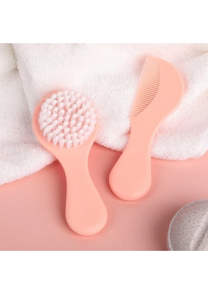 Ergonomik Bebek Saç Fırçası Tarak Setleri Bebekler Için Saç Bakım Seti Ebeveynler Için Rahat Tutuş Bebekler Için Mutlu Deneyim (Yurt Dışından) modelleri