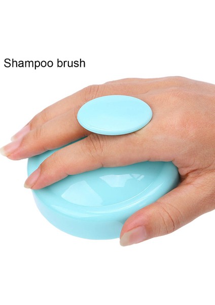Nyt Yumuşak Silikon Kafa Masaj Tarak Saç Derisine Masaj Şampuan Fırçası Saç Derisi Scrubber (Yurt Dışından) fırsatları