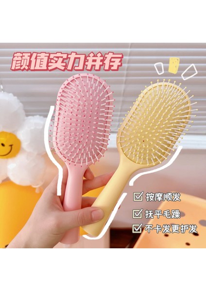 1 Adet Profesyonel Büyük Kürek Yastık Saç Fırçası Tarak Kadın Arapsaçı Kuaförlük Salonu Dolaşık Açıcı Spa Bit Masaj Tarak (Yurt Dışından) modelleri