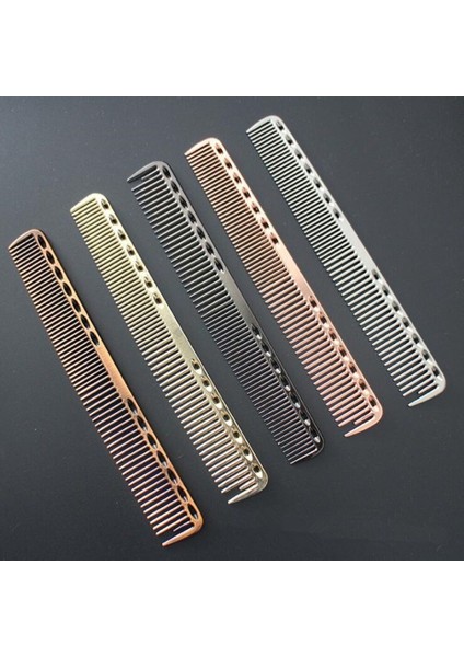 Anti-Statik Metal Kuaförlük Taraklar Profesyonel Uzay Alüminyum Saç Tarak Saç Kesme Ölme Fırçası Berber Aracı Salon Aksesuarı (Yurt Dışından) fiyatları