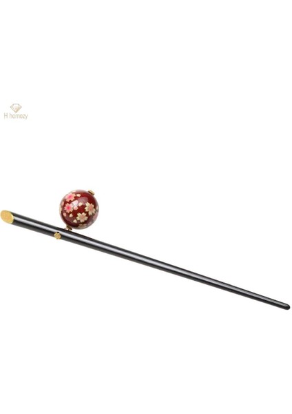 2x Kadın Sakura Akrilik Saç Tokası Pin Firkete Japon Baş Aşınma - (Yurt Dışından)