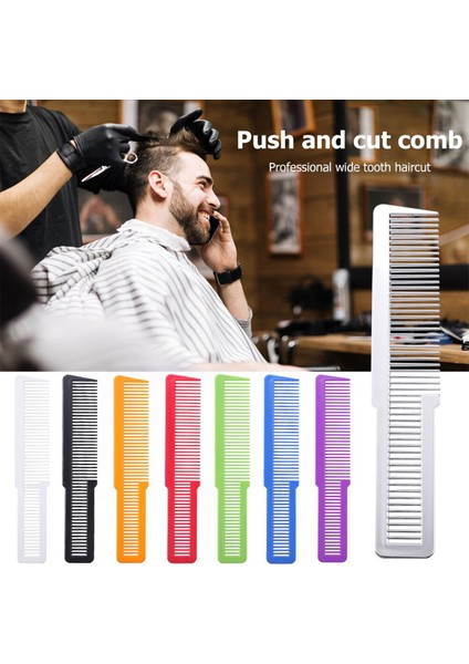 Salon Kuaförlük Karbon Anti-Statik Tarak Geniş Diş Saç Kesme Tarak Kadın Saç Şekillendirici Araçları Saç Kesimi Fırça Kesme Taraklar * (Yurt Dışından)