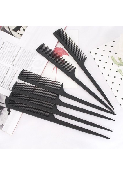 1pc 20.5cm Kadın Taşınabilir Plastik Sıçan Kuyruğu Saç Tarak Ince Diş Uzun Saplı Fırça (Yurt Dışından) fiyatları
