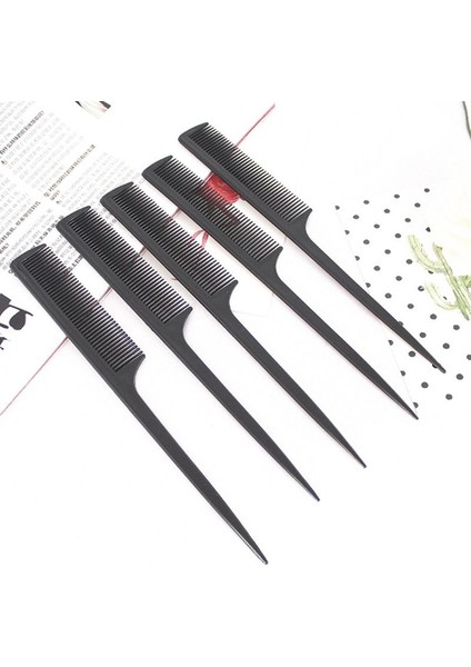 1pc 20.5cm Kadın Taşınabilir Plastik Sıçan Kuyruğu Saç Tarak Ince Diş Uzun Saplı Fırça (Yurt Dışından) modelleri
