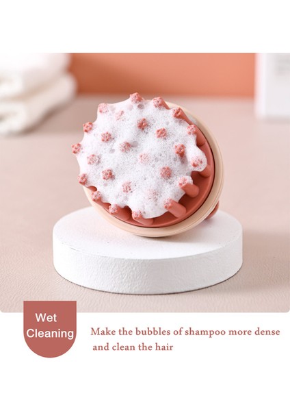 Sevıch 2 Renk Şampuan Fırçası Temiz Saç Silikon Masaj Saç Derisi Tarağı (Yurt Dışından) fiyatları