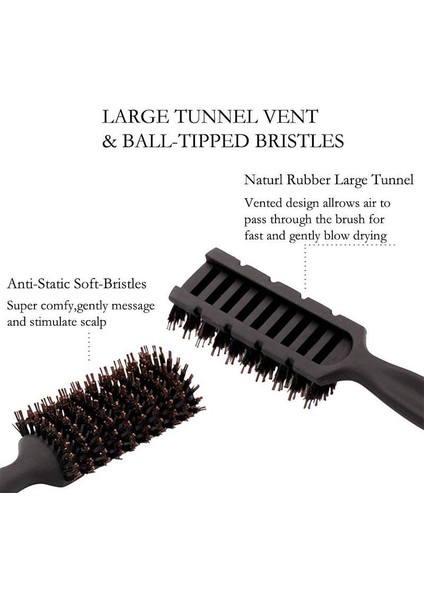 Anti Statik Yumuşak Domuzu Kıllar Tarak Hızlı Kuru Fırça Erkekler Kadınlar Için Profesyonel Salon Fırçası (Yurt Dışından) modelleri