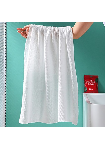 Qoson 140 cm Büyük Sıkıştırılmış Tek Kullanımlık Banyo Havlusu Çabuk Kuruyan Yüz Havlusu Büyük Seyahat Gezisi Temel Saç Duş Yıkanabilir Havlu (Yurt Dışından) indirimleri