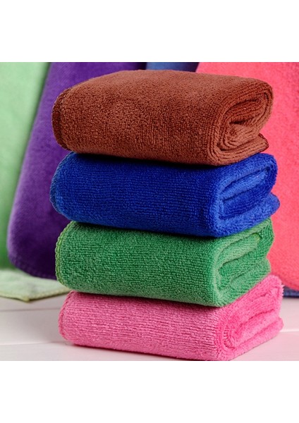 Dzq Yıkama Havlusu Mikrofiber Çabuk Kuruyan 30X30 cm Hızlı Kuru Düz Renk Yumuşak Yüz Havlusu Kuru Kafa Saç Havlusu Yetişkin Yüz Havlusu 1 Adet (Yurt Dışından) indirimleri