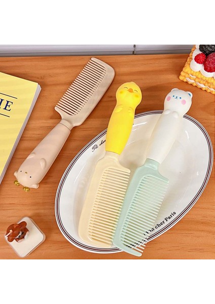 Sevimli Karikatür Hava Yastığı Tarak Kadın Saç Derisi Masaj Tarak Kızlar Anti-Statik Islak Kıvırcık Detangle Saç Fırçası Ev Salon Şekillendirici Aracı (Yurt Dışından) fiyatları