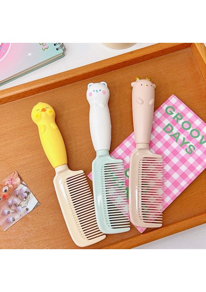 Sevimli Karikatür Hava Yastığı Tarak Kadın Saç Derisi Masaj Tarak Kızlar Anti-Statik Islak Kıvırcık Detangle Saç Fırçası Ev Salon Şekillendirici Aracı (Yurt Dışından) modelleri