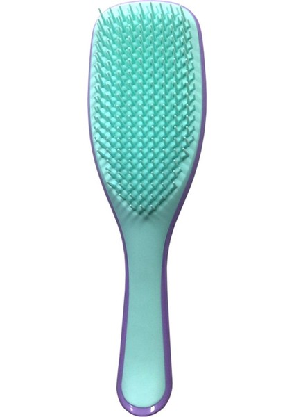 Bayanlar Kafa Derisi Masaj Tarağı Ev Uzun Saplı Tarak Islak ve Kuru Tarak Taşınabilir Bayanlar Günlük Masaj Tarağı Mor (Yurt Dışından) fiyatları