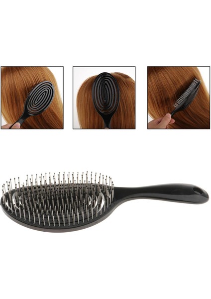 Saç Derisi Masaj Saç Tarak Dolaşık Açıcı Saç Fırçası Dolaşık Açıcı Fırça Kıvırcık Saç Fırçası Dolaşık Açıcı Saç Fırçası Kadın Erkek Salon (Yurt Dışından)