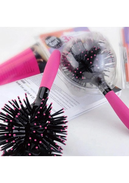 Bomba Kıvırmak Tarak Evrensel Top Şekli 3D 3D Bomba Kıvırmak Saç Fırçası Kadınlar Için Küresel Fırça Bomba Kıvırmak Tarak (Yurt Dışından) modelleri