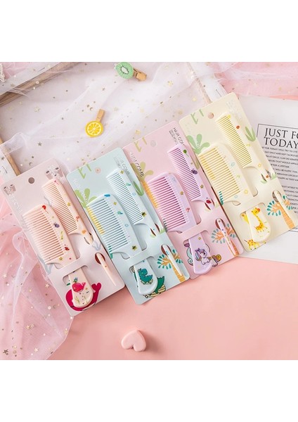 Adet/takım Sevimli Karikatür Çocuk Kuaförlük Saç Fırçası Tarak Anti-Statik Dolaşıklık Çözücü Saç Fırçası Sağlık Araçları Kızlar Kadınlar Için Şeyler (Yurt Dışından) fiyatları