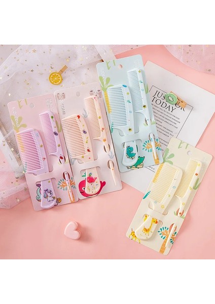 Adet/takım Sevimli Karikatür Çocuk Kuaförlük Saç Fırçası Tarak Anti-Statik Dolaşıklık Çözücü Saç Fırçası Sağlık Araçları Kızlar Kadınlar Için Şeyler (Yurt Dışından) modelleri