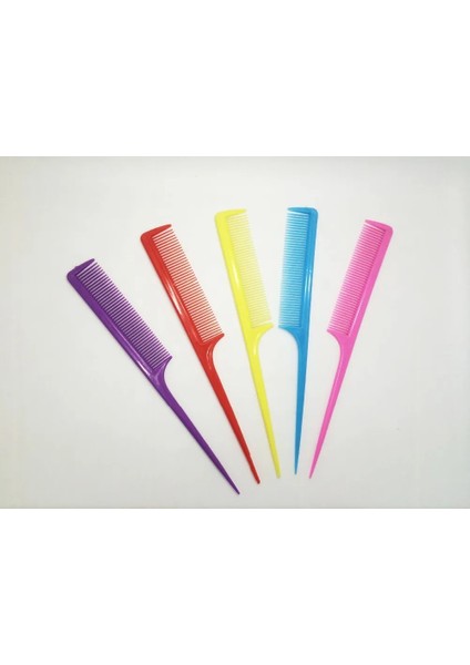 Profesyonel Saç Şekillendirici Tarak Seti Salon Plastik Uzun Saplı Kuyruk Tarak 21 cm Kuaförlük Ev Dıy ve Berber Saç Araçları (Yurt Dışından) fiyatları