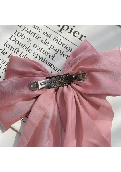 Büyük Yay Tokalar Büyük Yay Retro Düz Renk Yüksek Kaliteli Saç Tokaları Yay Kadın Tatlı Kız Bayanlar Moda Saç Aksesuarları Sıcak (Yurt Dışından) fiyatları