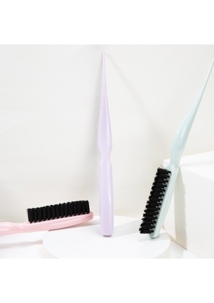 Plastik Saç Fırçaları Profesyonel Dıy Kıl Tarak Fırça Salon Malzemeleri Taşınabilir Üç Satırlar Kaymaz Kuaförlük Şekillendirici Araçları (Yurt Dışından) fiyatları