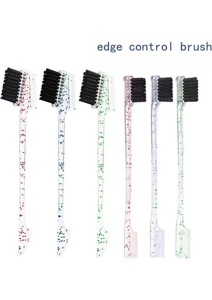 Çift Taraflı Kılkuyruk Fırçası Saç Şekillendirici Kenar Kontrol Fırçası Taraklar Saç Şekillendirici Kaş Penye Saç Fırçası Щітка Для Волосся (Yurt Dışından)