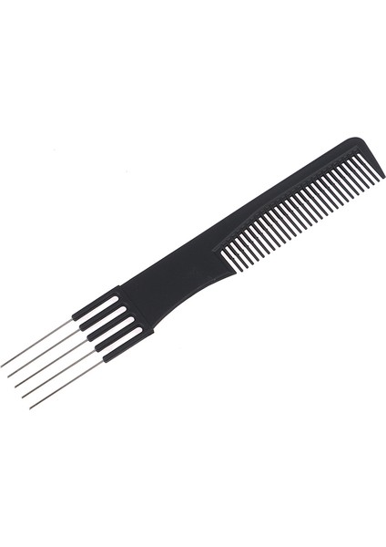 1 × Berber Salonu Çift Taraflı Diş Saç Tarak Çelik Iğne Kuyruk Tarağı Kuaförlük (Yurt Dışından) modelleri