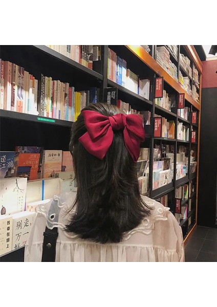 Moda Saç Klipleri Tokalar Büyük Yaylar Elastik Saç Bantları Kadın Kızlar Kafa Bandı Saç Tokası Saç Bağları Yeni Headwea Saç Aksesuarları (Yurt Dışından) fiyatları