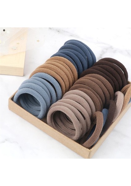 20/50 Adet/takım Saç Bantları Kadın Kızlar Için Temel Saç Bağları Halatlar 4cm Basit Katı Elastik Kafa Bandı Saç Aksesuarları At Kuyruğu Tutucu (Yurt Dışından) fiyatları