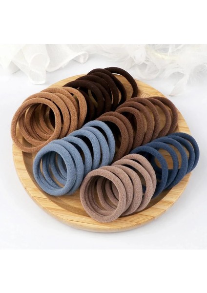 20/50 Adet/takım Saç Bantları Kadın Kızlar Için Temel Saç Bağları Halatlar 4cm Basit Katı Elastik Kafa Bandı Saç Aksesuarları At Kuyruğu Tutucu (Yurt Dışından) modelleri