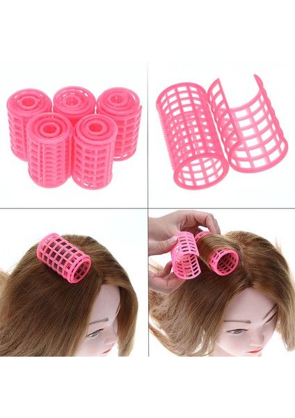 Monja 15 Adet/takım Plastik Saç Bigudi Rulo Büyük Kavrama Şekillendirici Rulo Kıvırcıklaştırıcılar Kuaförlük Dıy Araçları Şekillendirici Ev Kullanımı Bigudiler (Yurt Dışından)