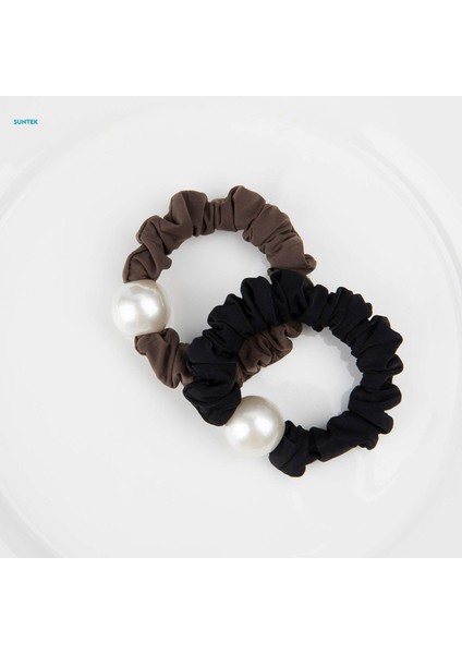 Düz Ince Saçlar Için Elastik Saç Bağları Şapka Saç Bandı Kahverengi (Yurt Dışından) fırsatları