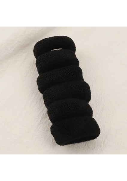 Adet/paket Sevimli Kahve Elastik Havlu Saç Kravat Bantları Aksesuarları Kadın Kızlar Popüler Dikişsiz Scrunchies Saç Halatlar Yakalar Hediye (Yurt Dışından) indirimleri