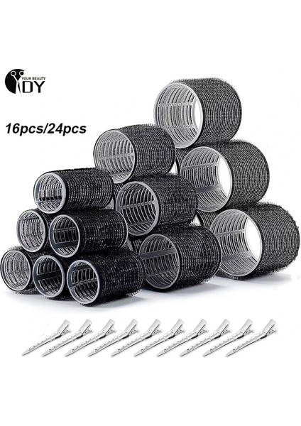 Saç Rulosu Saça Zarar Vermez Sihirli Bigudi Doğal Kıvırma Hiçbir Isı Saç Patlama Hacimli Kendinden Yapışkanlı Kanca Döngü Dıy Şekillendirici Araçları (Yurt Dışından)