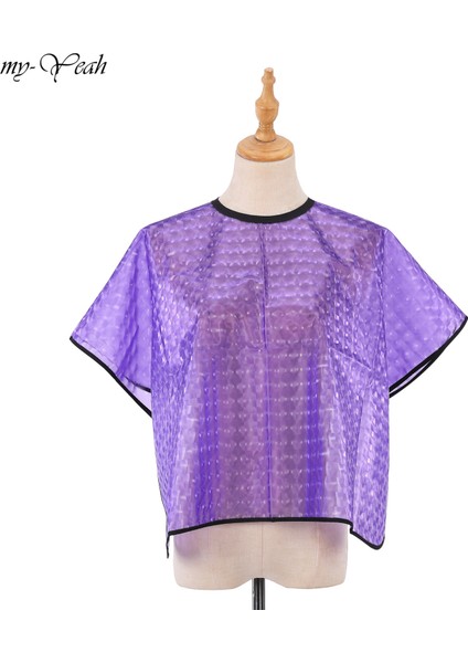 Myyeah 1 Adet Mor Profesyonel Salon Saç Boyama Perma Anti-Kirlenme Şal Saç Kesme Şekillendirici Aracı (Yurt Dışından) fiyatları