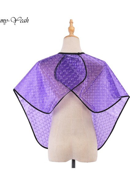 Myyeah 1 Adet Mor Profesyonel Salon Saç Boyama Perma Anti-Kirlenme Şal Saç Kesme Şekillendirici Aracı (Yurt Dışından) fırsatları