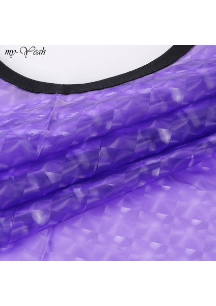 Myyeah 1 Adet Mor Profesyonel Salon Saç Boyama Perma Anti-Kirlenme Şal Saç Kesme Şekillendirici Aracı (Yurt Dışından) indirimleri