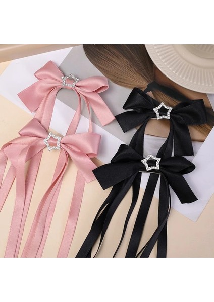 1/2 Adet Yıldız Ilmek Saç Klipleri Kızlar Için Kawii Tokalarım Sevimli Saç Aksesuarları Çocuklar Renkli Şerit Kadın Tokalar Saç Tokası Sıcak (Yurt Dışından) indirimleri