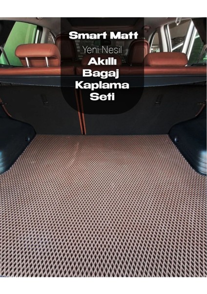 Seat Leon 2006-2012 Uyumlu Araca Özel Yeni Nesil Akıllı Bagaj Havuzu