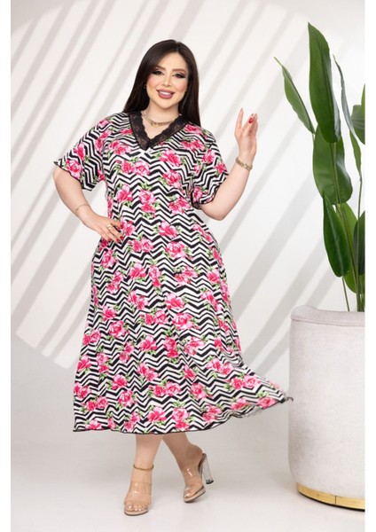Kadın Elbise Eteği Kloş Baskılı fiyatları