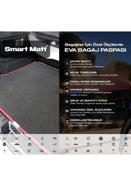 Volkswagen Id.6 2021-2024 Uyumlu Araca Özel Bagaj Havuzu fırsatları