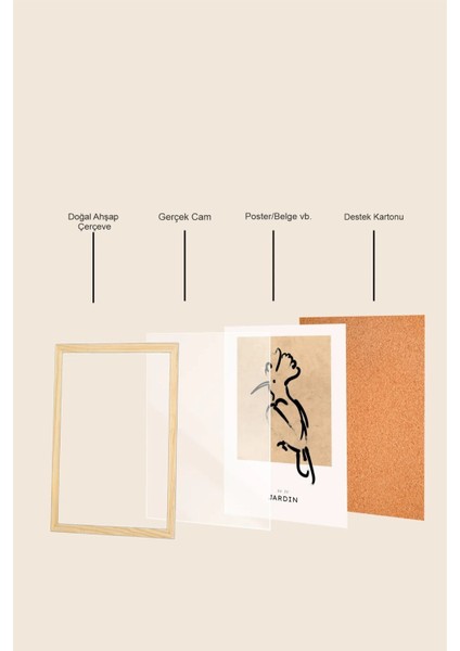 Gerçek Camlı A4 Çerçeve 21 cm x 30 cm Poster Sertifika Belge Diploma Çerçevesi fiyatları