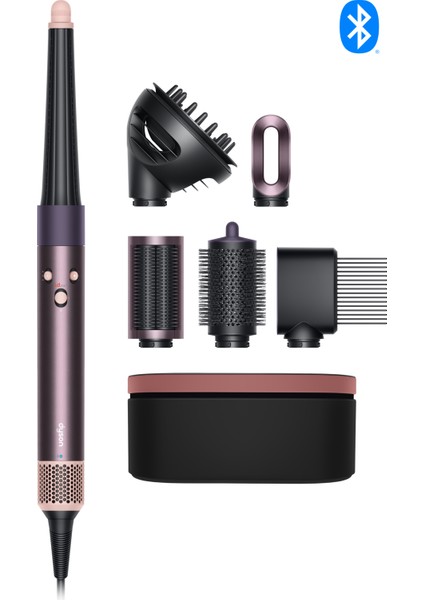 Airwrap I.d.™ Saç Şekillendirme ve Kurutma Seti Kıvırcık+Bukleli (Jasper Plum)