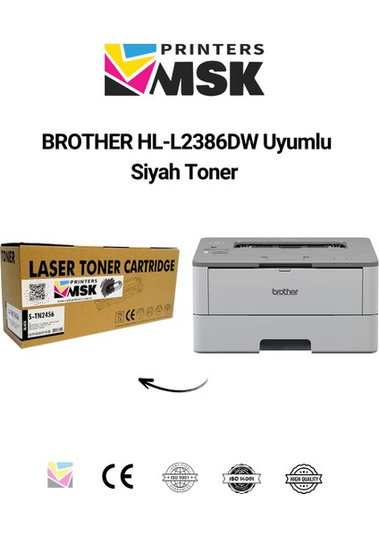 Brother HL-L2386DW Uyumlu Siyah Toner fiyatları