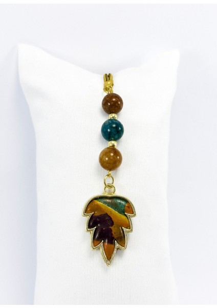 Doğal Taşlı Sonbahar Yaprak Araba Dikiz Ayna Süsü, Yaprak Yeni Araba Hediyesi fiyatları