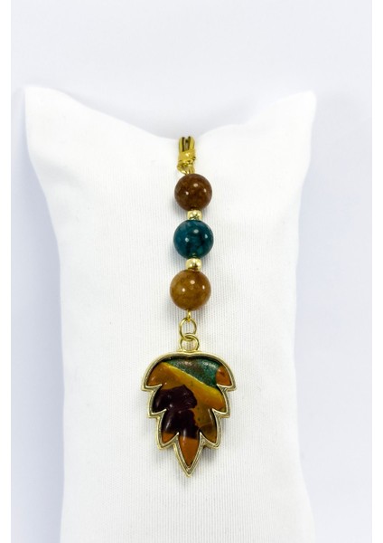 Doğal Taşlı Sonbahar Yaprak Araba Dikiz Ayna Süsü, Yaprak Yeni Araba Hediyesi indirimleri