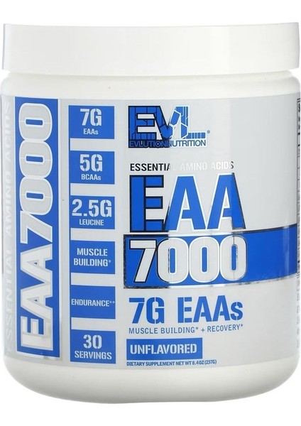 Eaa 7000, Aromasız, 8,4 Oz (237 gr) 30 Servis